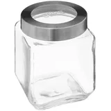 Five 5five - einmachglas glas deckel kontur stahl "miro" 1,2l