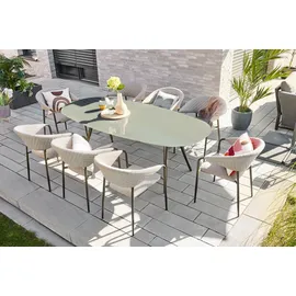 Primaster Calvo Gartentisch 230 x 107 x 75 cm grau