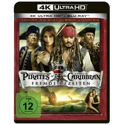 Pirates of the Caribbean 4 - Fremde Gezeiten (4K Ultra HD) (+ Blu-ray 2D) | Zustand: Neu & original versiegelt