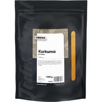 UBENA Kurkuma gemahlen im wiederverschließbaren Vorratsbeutel, 1er Pack (1 x 1 kg)