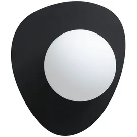 EGLO Wandleuchte Castrovido schwarz 24 x 24 cm warmweiß