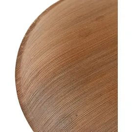 Greenbox BIOZOYG Palmware Hochwertiges Palmblattgeschirr I 200 Stück Palmblatt Teller rund Ø 15 cm I Bio Einweggeschirr biologisch abbaubar Partygeschirr Einmalgeschirr Wegwerfgeschirr