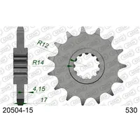 AFAM Kettenblatt Silver 15t Kettenrad
