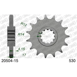 AFAM Kettenblatt Silver 15t Kettenrad
