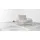 s-style möbel Loungesessel Tampa Bouclé 84 x 81 x 89 cm Beige/Silber