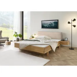 Massivmoebel24 FICHTELBERG 160 x 200 cm Beige