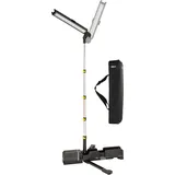 Brennenstuhl Multi Battery LED Akku Teleskop Arbeitsstrahler 6050 MA 7700lm, IP54, ausziehbar bis 140cm