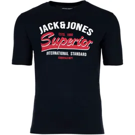 JACK & JONES JJLEOGRA TEE CREW NECK mehrfarbig L