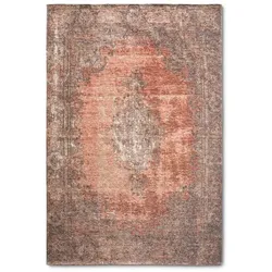Vintage Teppich Castle 60 x 90 cm Mischgewebe Rosa Rose