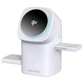 mobile origin Kabellose automatische 3-in-1-Ladestation Qi2 PW11 -
