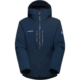 Mammut Stoney HS Thermo Hooded Jacket Skijacke Blau M