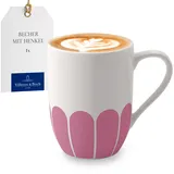 Villeroy & Boch Henkelbecher Fleur cassis Länge 11,5 x Breite 8 Höhe 10,4 cm