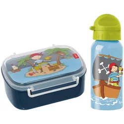 Sigikid Kinder Lunchset Sammy Samoa Insel 2-teilig - A