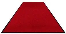 Schmutzfangmatte Colorstar, hellrot, waschbar, glatter Rücken 746085300150-C38 , Maße (B x T): 85 x 300 cm