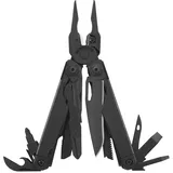 LEATHERMAN Surge Multi-Tool – Hochwertiges Multifunktionswerkzeug mit 21 praktischen Tools – Ideal für den Outdoor- und Camping-Bereich – Schwarz