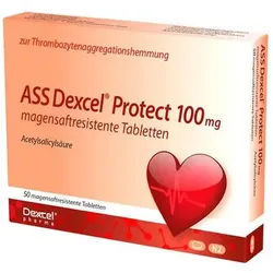 ASS Dexcel Protect 100 mg magensaftresistent Tabletten