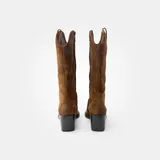 Paul Green Stiefel 8115-046, Rauleder, braun, EU / 4 UK