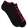 hugo underwear Sneakersocken 2 Paar rot/schwarz 35-38