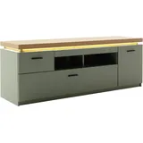 MCA Furniture Lowboard »MONIZ TV-Element«, TV-Schrank, 2 Türen, 2 Schubkästen, 2 offene Fächer, 156 cm breit