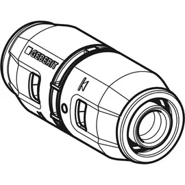 Geberit Kupplung PushFit d= 20mm, PVDF