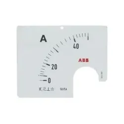 ABB SCL1/50 Wechselskala für AMT 1 Amperemeter SCL1-50 Wechselskala für AMT 1 2CSM110149R1041 SCL150