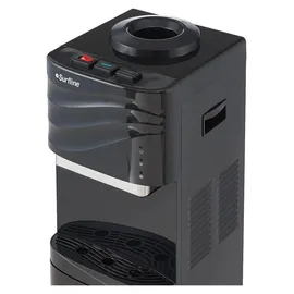 vente-unique Wasserspender - Warmes/kaltes Wasser - 12 /18 L - Schwarz - FORTEX