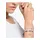 Thomas Sabo Armband mit blauen Steinen und Perlen aus 925 Sterlingsilber A2064-775-7 Größe 19