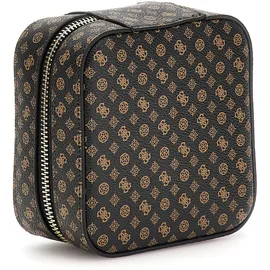 GUESS Schmuckschatulle Cube Jewelery Case Mocha Logo Multi