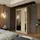 masseno Schwebetürenschrank Grazia 120 x 216 x 61 cm Braun