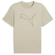 Puma Herren T-Shirt TAD ESSENTIAL HEATHER CAT TEE 525907 beige 4XL