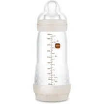 MAM Easy Start Babyflasche, 320 ml, Anti-Kolik-Flasche für gemischtes Stillen, reduziert Luftblasen und das Risiko von Koliken, Zubehör für Neugeborene ab 4 Monaten, selbststerilisierend und mit