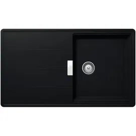 Schock Tia D-100 U rechts Unterbau granit schwarz Handbetätigung 860 x 500 mm