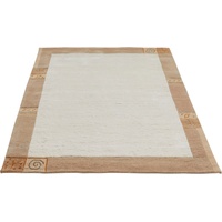 Wollteppich LUXOR LIVING "India" Teppiche Gr. B/L: 250 cm x 350 cm, 20 mm, 1 St., beige Designer-Teppich Knüpfteppich Schurwollteppich Teppich Schurwollteppiche Teppiche