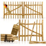 BooGardi Gartentor 80 x 150 cm Haselnuss