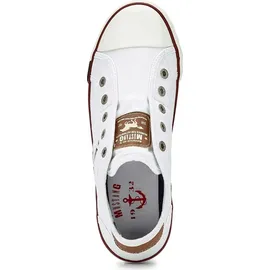 Mustang Canvas Sneaker Weiß 42