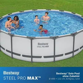 BESTWAY Steel Pro MAXTM Solo Pool Ø 488 x 122 cm
