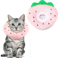crazy bean Postoperativer Schutzkragen für Katzen Weiches Verstellbares Sicheres und Bequemes Süßes Elisabethanisches Kätzchen-Kragen