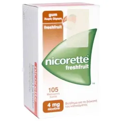 Nicorette 4 mg freshfruit Kaugummi