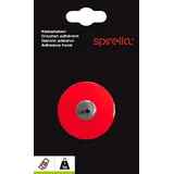 Spirella Bowl Handtuchhaken Selbstklebend Rot