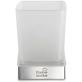 KLEINE WOLKE Meo, Wandaccessoire, Farbe Milky, Material: Messing, Edelstahl, Glas,