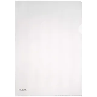Herlitz Sichthüllen DIN A4 transparent genarbt 0,19 mm, 10 St.