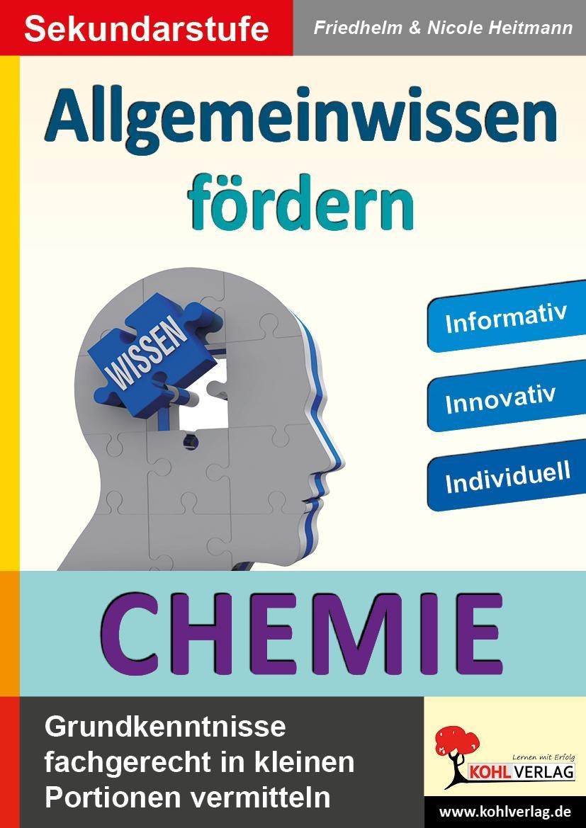 Allgemeinwissen Fördern  Chemie - Friedhelm Heitmann  Kartoniert (TB)