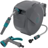 ECD Germany Schlauchtrommel 15 m grau