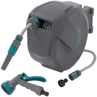 ECD Germany Schlauchtrommel 15 m grau