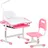 Vevor Schreibtisch Rosa