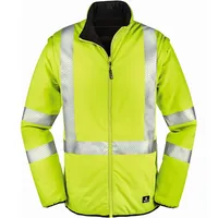4Protect 4PROTECT® Warnschutz Wende-Softshelljacke RENO gelb - - gelb