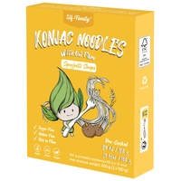 Low Carb Lebensmittel Konjak Nudeln aus Thailand Vegan Glutenfrei-240g x1er Box(2 pack), Elf-Family Shirataki Nudeln Instant Nudeln Pasta Klassische/Keto Diet Food/Kalorienarme/Zuckerfrei -Spaghetti