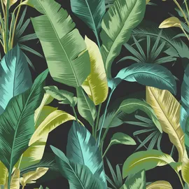 Envy Leaf It Out Midnight, Sunrise and Twilight 0,52 m x 10 m 10 m2 Dunkelblau/Grün