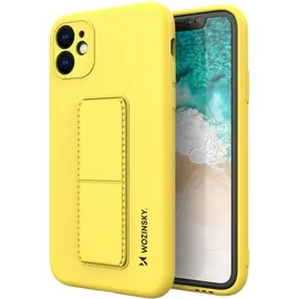 COFI Kickstand Hülle Bumper aufstellbar für Iphone SE 2020 gelb