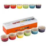 Le Creuset Mini Förmchen 6er-Set Regenbogen